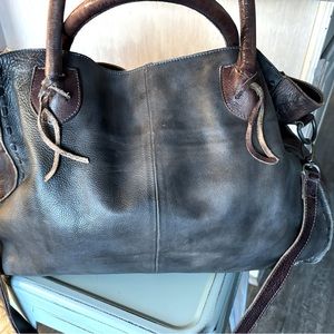 Bedstu bag brown and black color